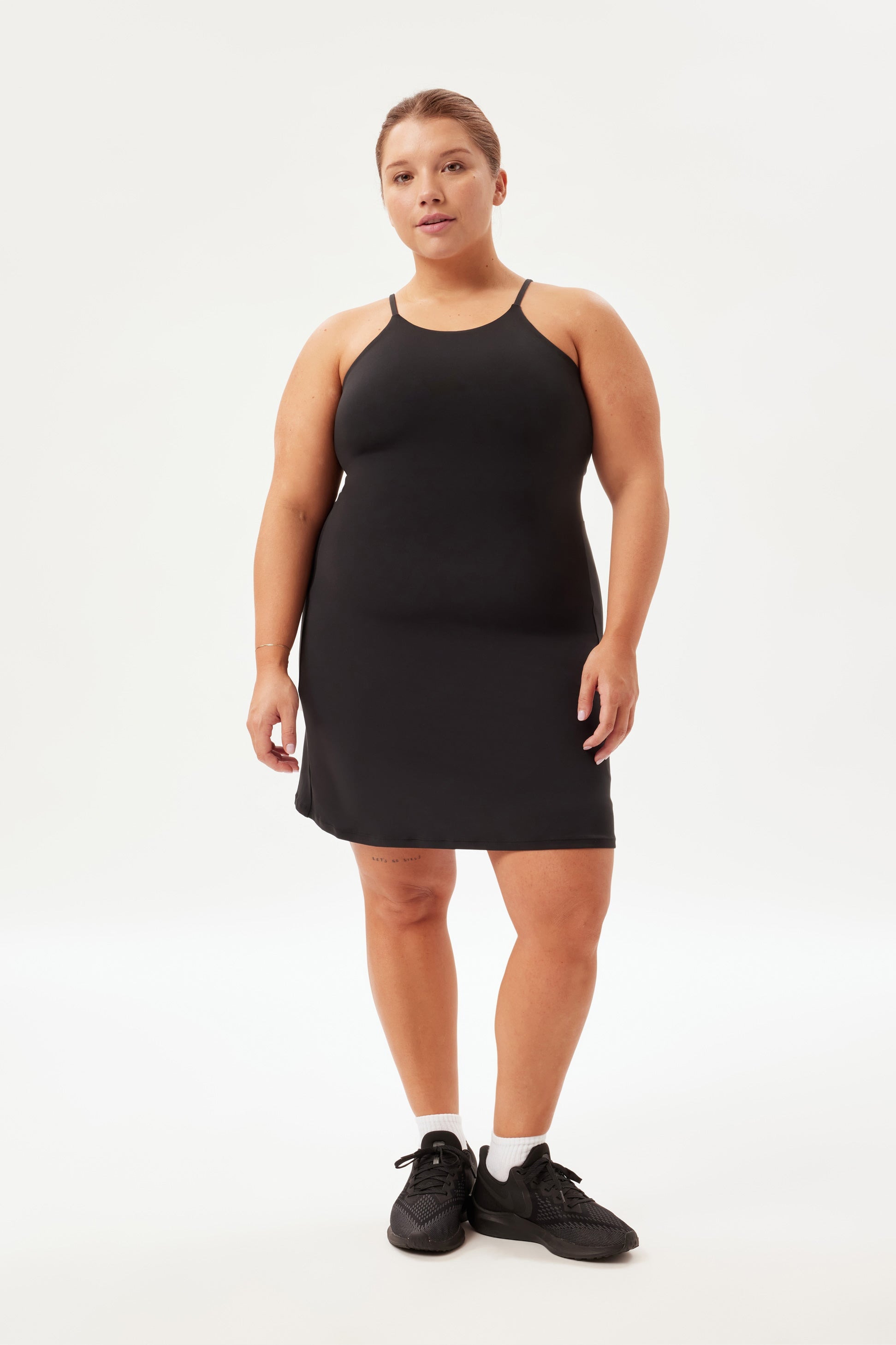 Black Naomi Workout Dress